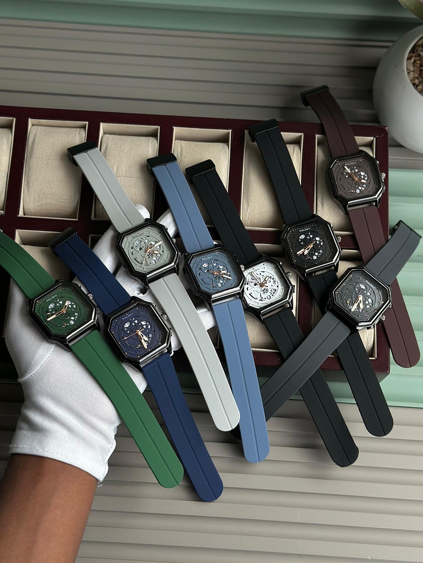 Polishi Unisex Magnetic Strap Watch – Premium Quality