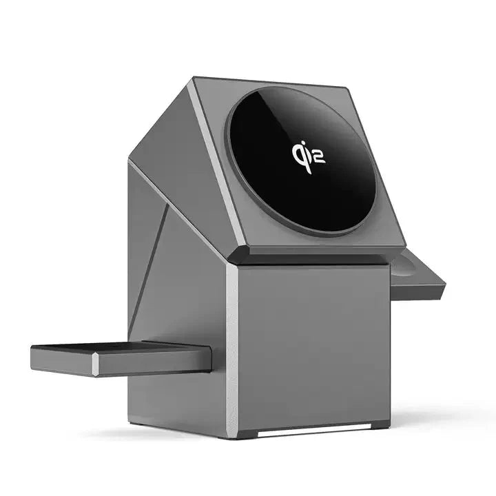 Cubonic Qi2 Megsafe Charger, 3-in-1 Wireless Charger.