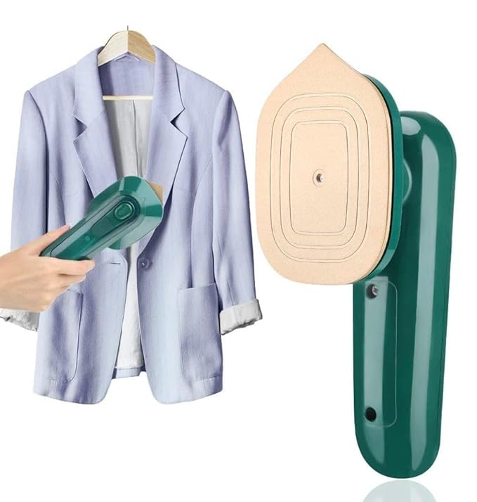 Portable Mini Ironing Machine, Handheld Steam Iron, Travel Garment Steamer, Professional Micro Steam Iron for Fabric Clothes,iron for Home and Travel