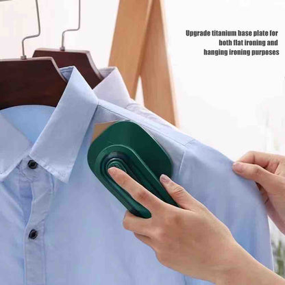 Portable Mini Ironing Machine, Handheld Steam Iron, Travel Garment Steamer, Professional Micro Steam Iron for Fabric Clothes,iron for Home and Travel