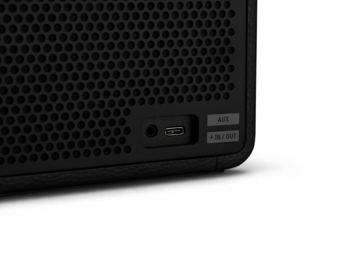 Marshall Middleton Portable Bluetooth Speaker with 20+ Hours of Portable Playtime, 360° Sound, Dust & Waterproof (IP67) - Black