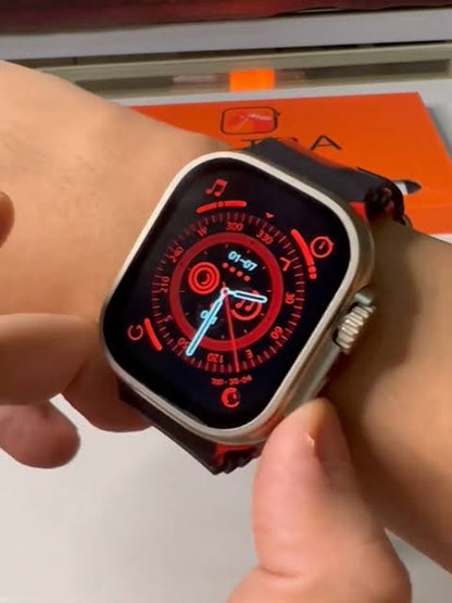 Ultra 3 Smart Watch (7-in-1 Strap Set) – 2.01" HD Bluetooth Calling Fitness Smartwatch