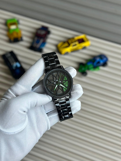 SKMEI Men's Spinning Car Wheels Rolling